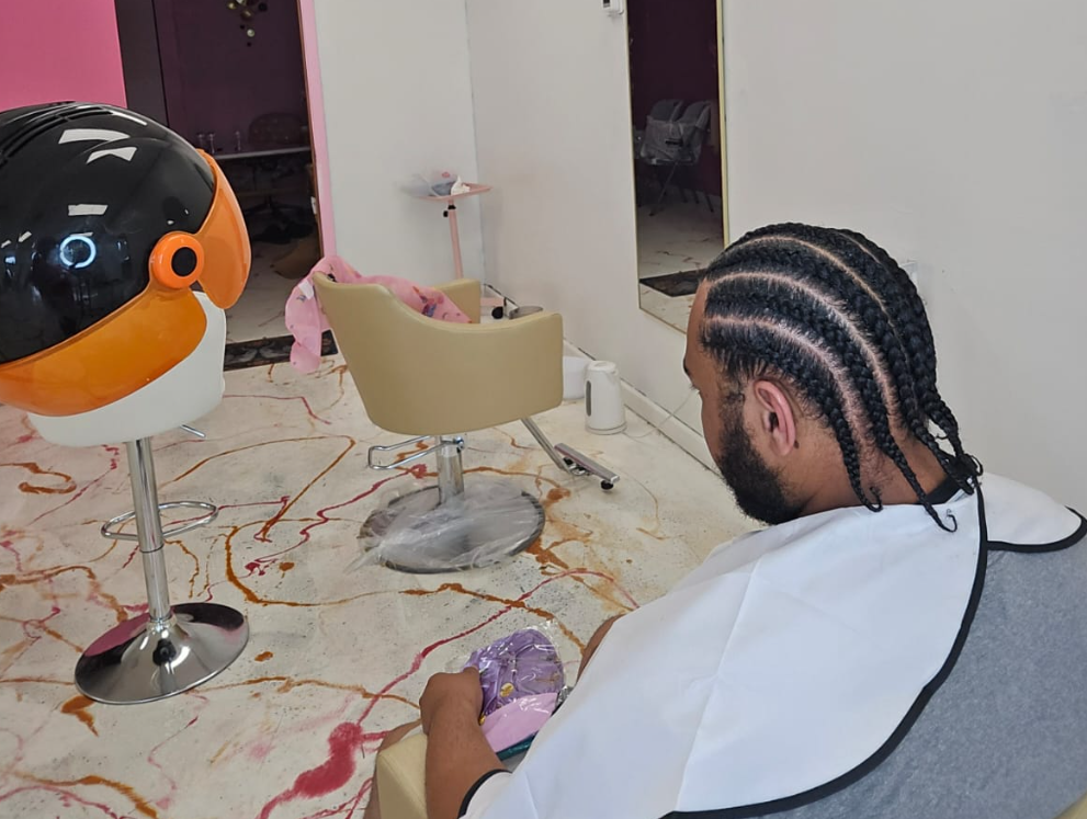 Men's cornrows